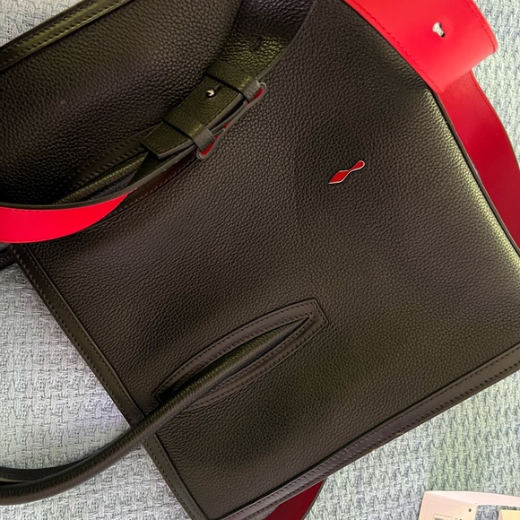 Paloma Medium Top Handle in Loubinthesky Leather - Picture 5 of 10